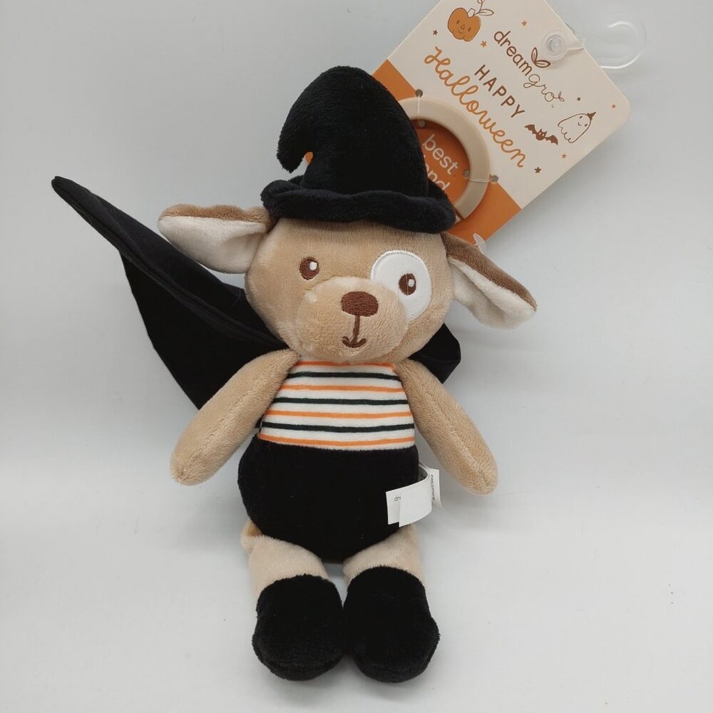Dreamgro Happy Halloween Dog Witch Best Friend Baby Doll plush